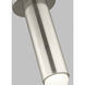 Kelly Wearstler Ebell LED 4.5 inch Antique Nickel Flush Mount Ceiling Light, Integrated LED