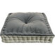 Dan Foley 22 inch Smoke Grey Throw Pillow