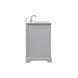 Franklin 42 X 22 X 35 inch Grey Bathroom Vanity Cabinet