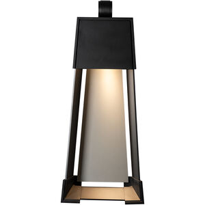 Revere 1 Light 25.1 inch Oil Rubbed Bronze and Coastal Burnished Steel Outdoor Sconce, Medium