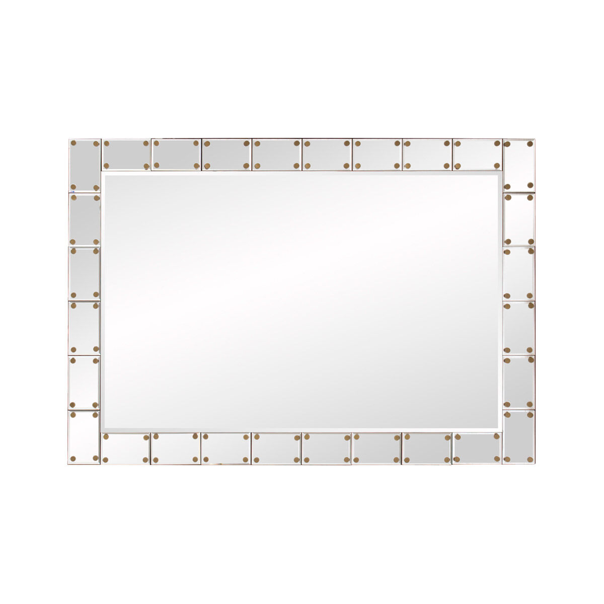 Remington 39 X 27 inch Mirrored Wall Mirror