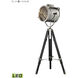 Curzon 67 inch 9.50 watt Black Floor Lamp Portable Light in LED