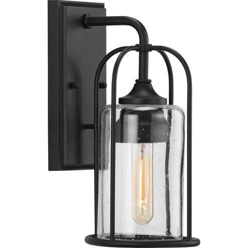 Watch Hill 1 Light 13 inch Textured Black Outdoor Wall Lantern