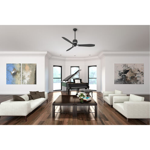 Tribeca 60 inch Graphite with Graphite, Walnut Blades Ceiling Fan
