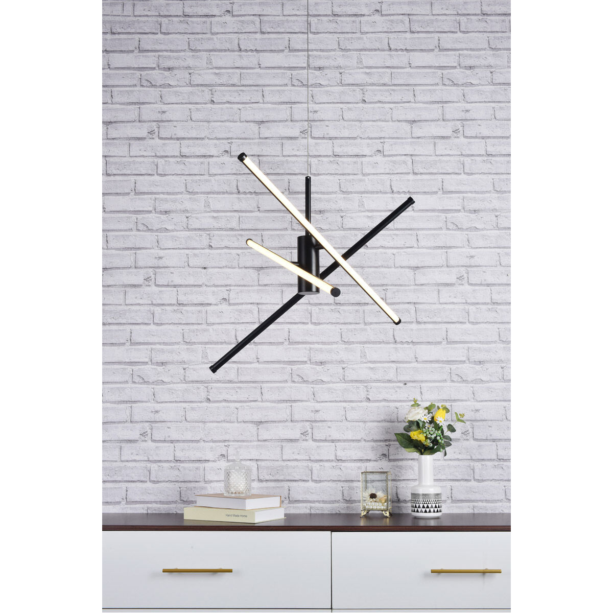 Sonya 3 Light 29 inch Black Pendant Ceiling Light