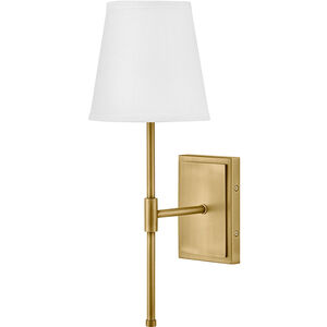 Beale 1 Light 7 inch Lacquered Brass Sconce Wall Light