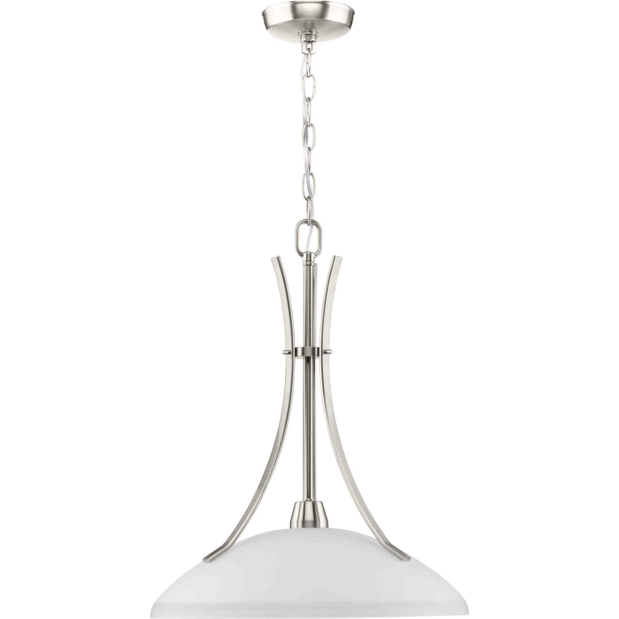 Wisten 1 Light Brushed Nickel Pendant Ceiling Light