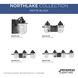 Northlake 1 Light 5.87 inch Matte Black Bath Light Wall Light