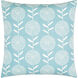 Lachen 20 inch Teal Pillow Kit in 20 x 20, Square