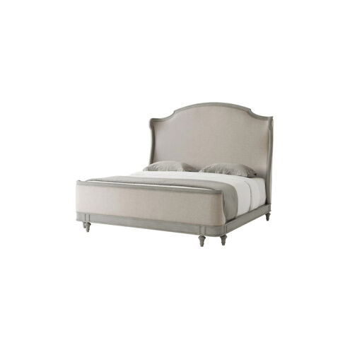Tavel Beech and Oak Veneer King Bed