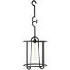 New Traditional 1 Light Gun Metal Pendant Ceiling Light