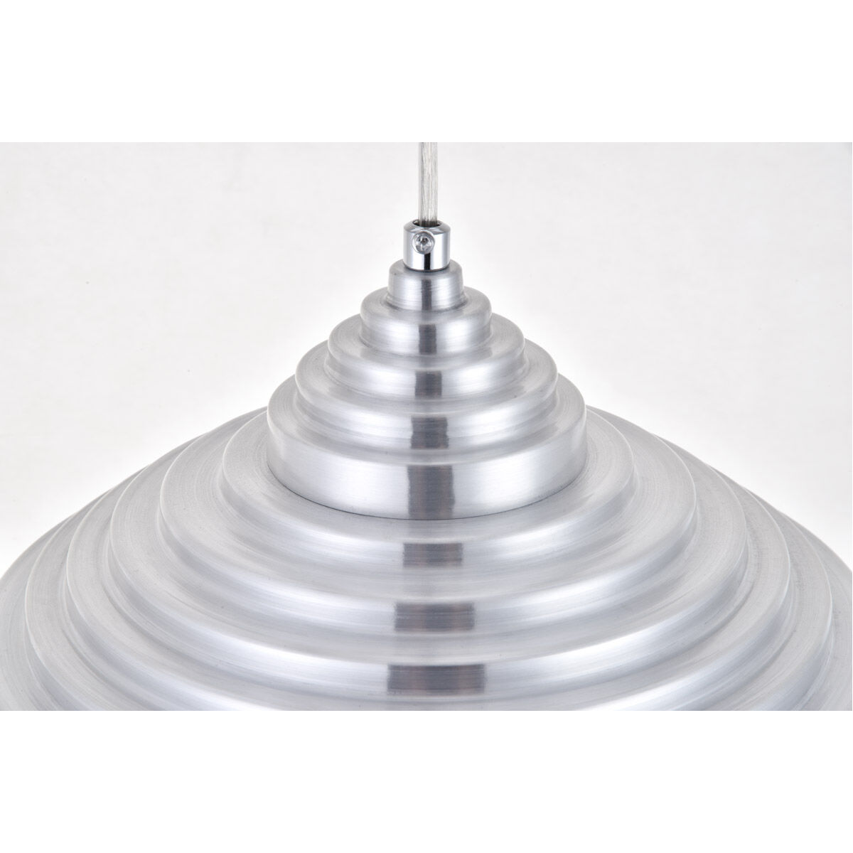 Circa 1 Light 15.5 inch Burnished Nickel Pendant Ceiling Light