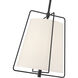 Vellinor 1 Light 13 inch Matte Black Pendant Ceiling Light