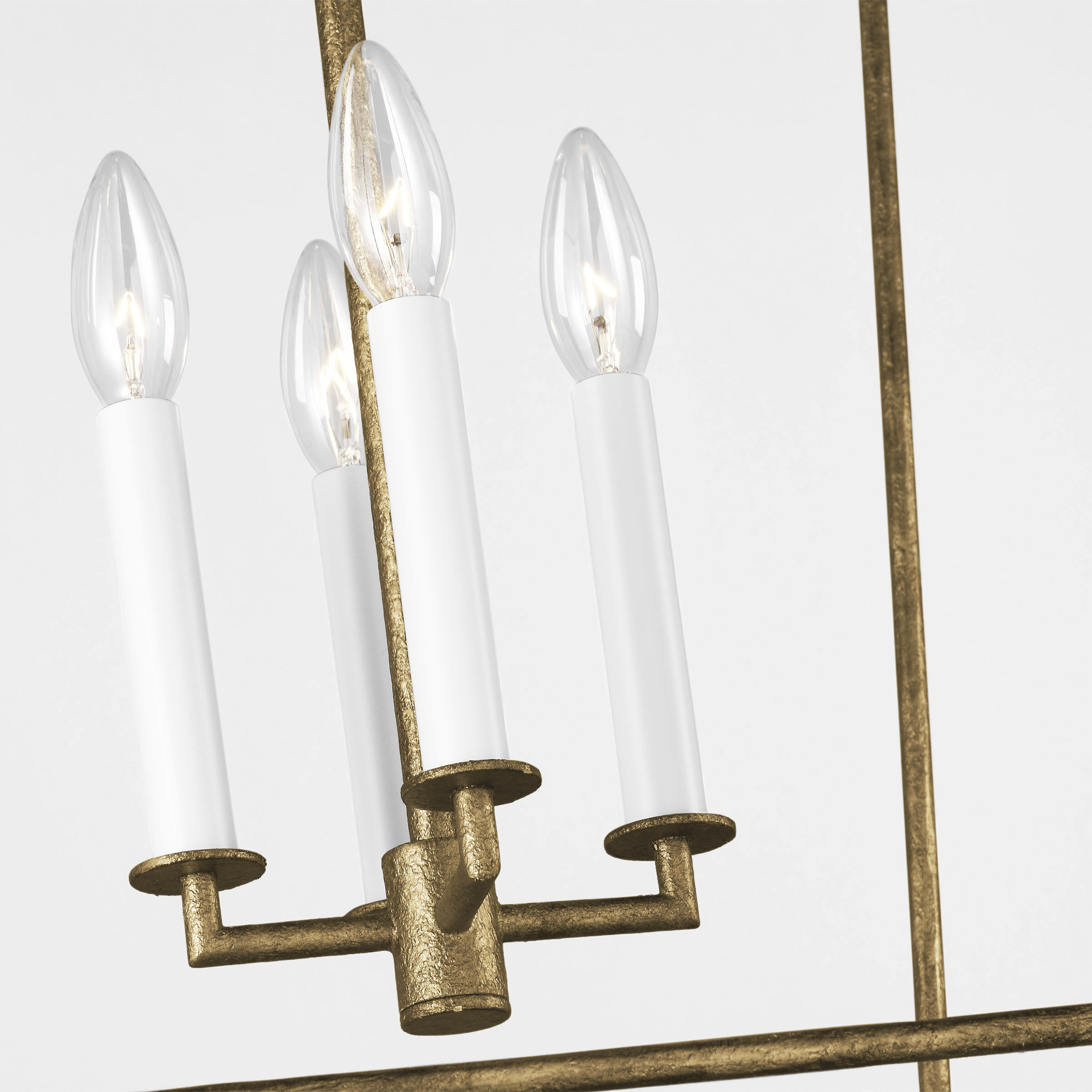 ED Ellen DeGeneres Viota 4 Light 18 inch Casted Gild Pendant Ceiling Light