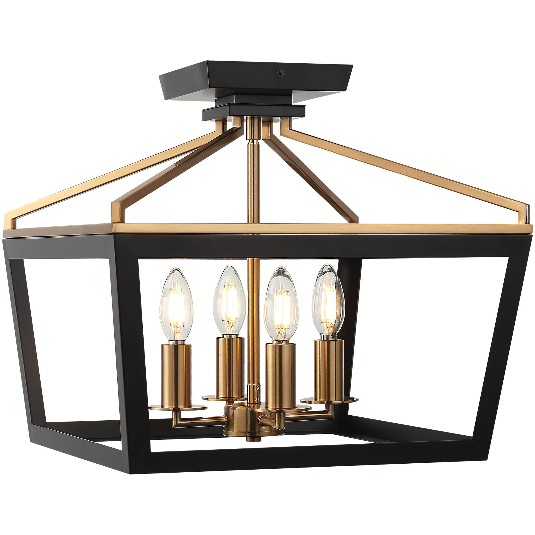 Mavonshire 1 Light 16 inch Black and Aged Gold Brass Wall Sconce Wall Light