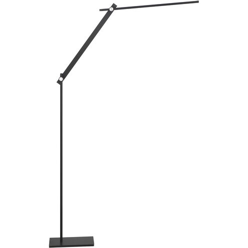 Task Portables 55.5 inch 8.00 watt Anodized Brushed Coal Floor Lamp Portable Light