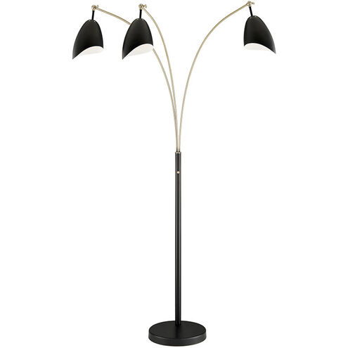 Tanko 82 inch 40.00 watt Black Floor Lamp Portable Light