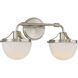 Meredith 2 Light 16.5 inch Satin Nickel Bathroom Vanity Light Wall Light