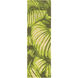 Rain 60 X 36 inch Lime/Dark Green/Cream/Ivory/Dark Brown Indoor Area Rug, Polypropylene