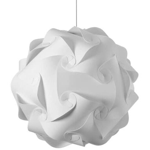 Globus 3 Light 26 inch White Pendant Ceiling Light