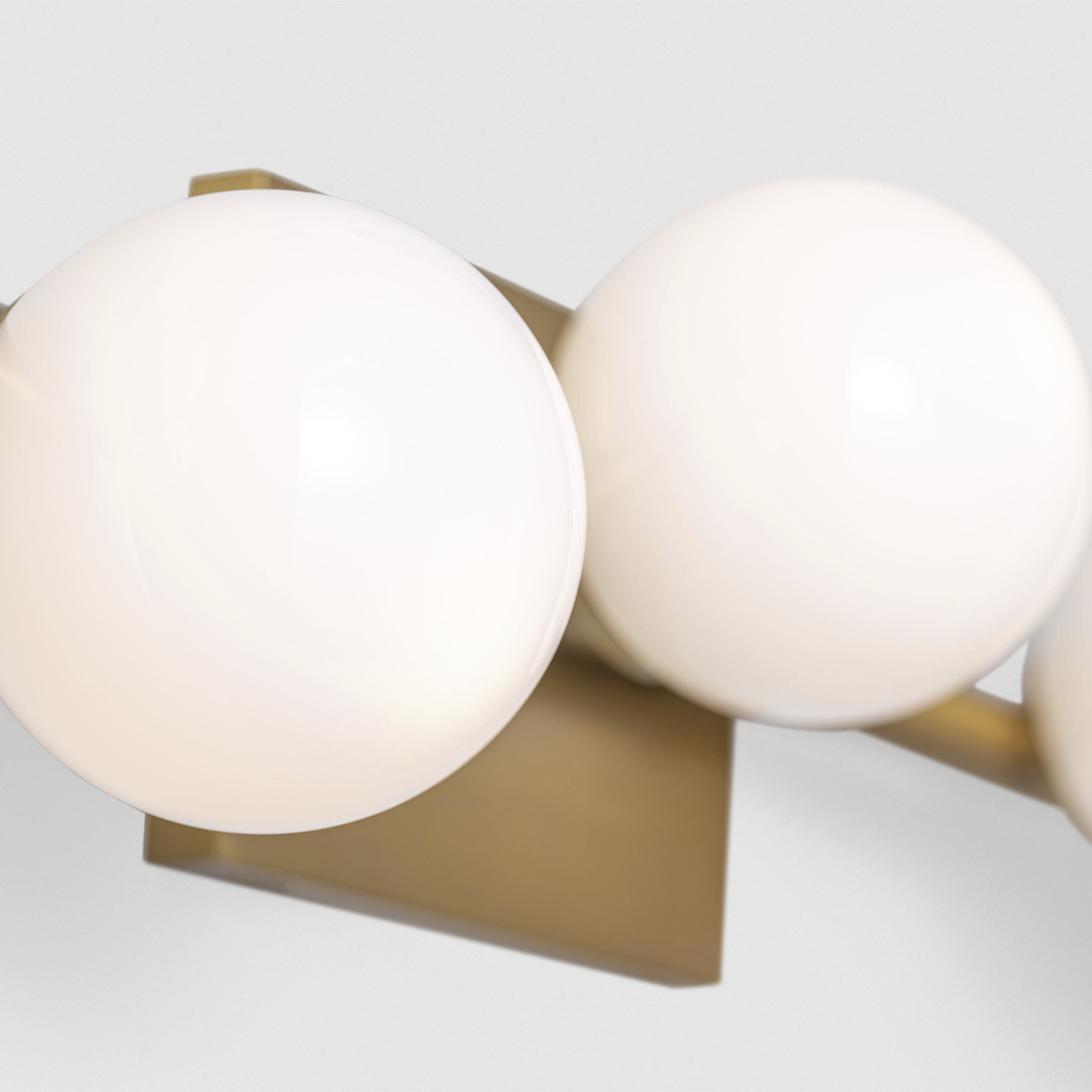 Sean Lavin Altair Bath Vanity Wall Light in Burnished Brass