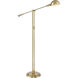 Grammercy Park 82.5 inch 100.00 watt Heritage Brass Floor Lamp Portable Light