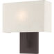 Hayworth 1 Light 11 inch Bronze ADA ADA Wall Sconce Wall Light