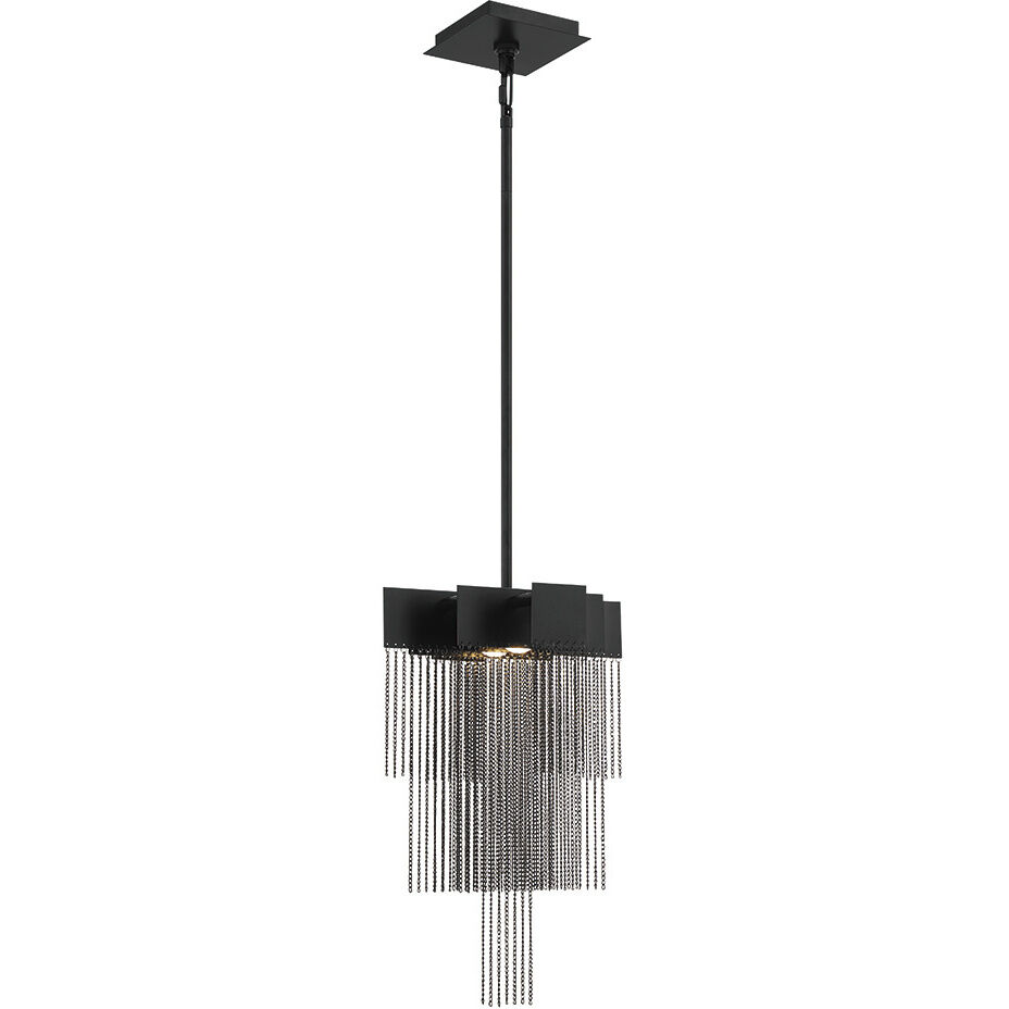 Bloomfield LED 8 inch Black Pendant Ceiling Light
