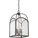 Garrett 4 Light 12.00 inch Pendant