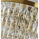 Canada 12 Light 19.7 inch Gold Chandelier Ceiling Light