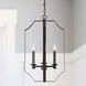 Myles 4 Light 15 inch Bronze Foyer Ceiling Light
