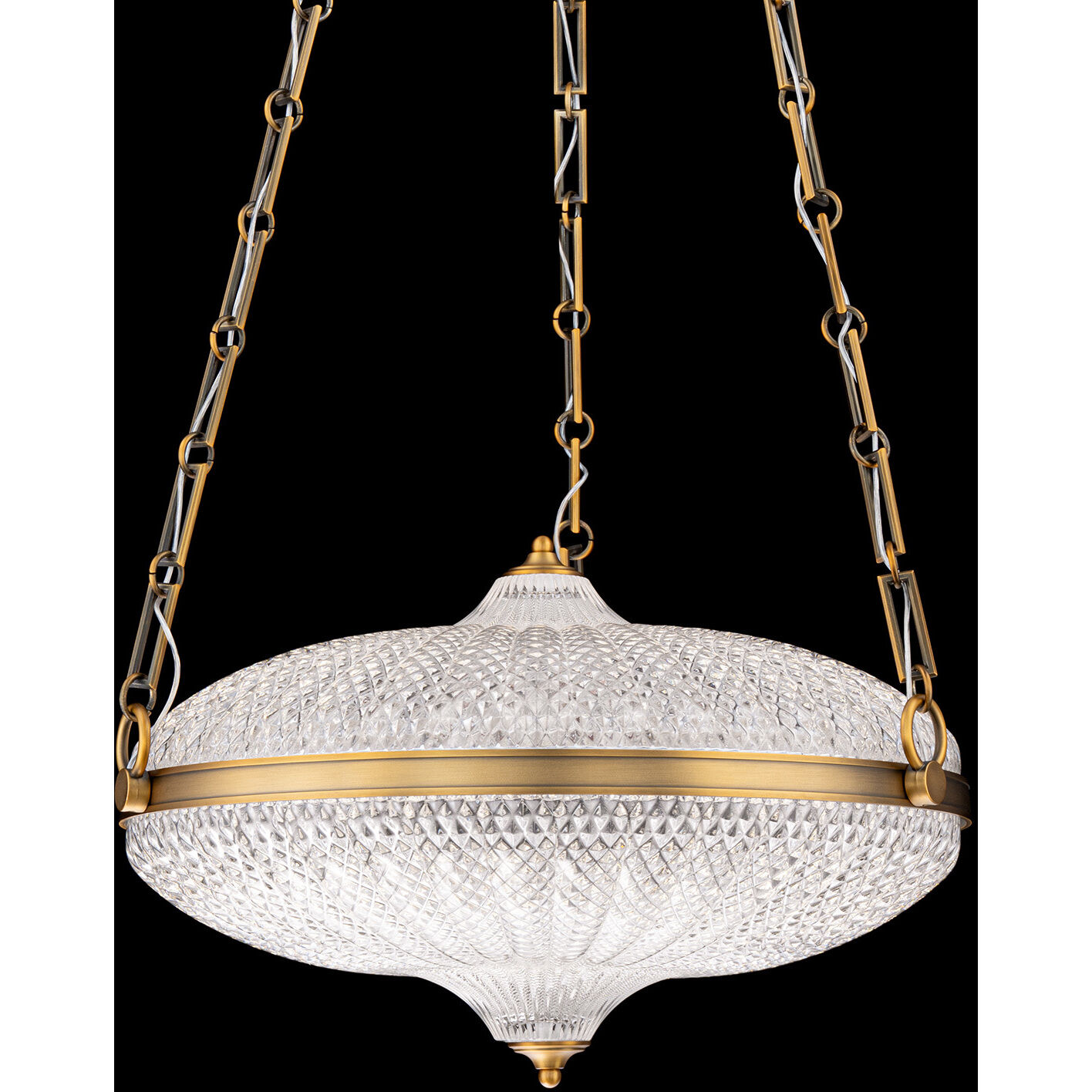 Signature Roma LED 21 inch Polished Chrome Pendant Ceiling Light