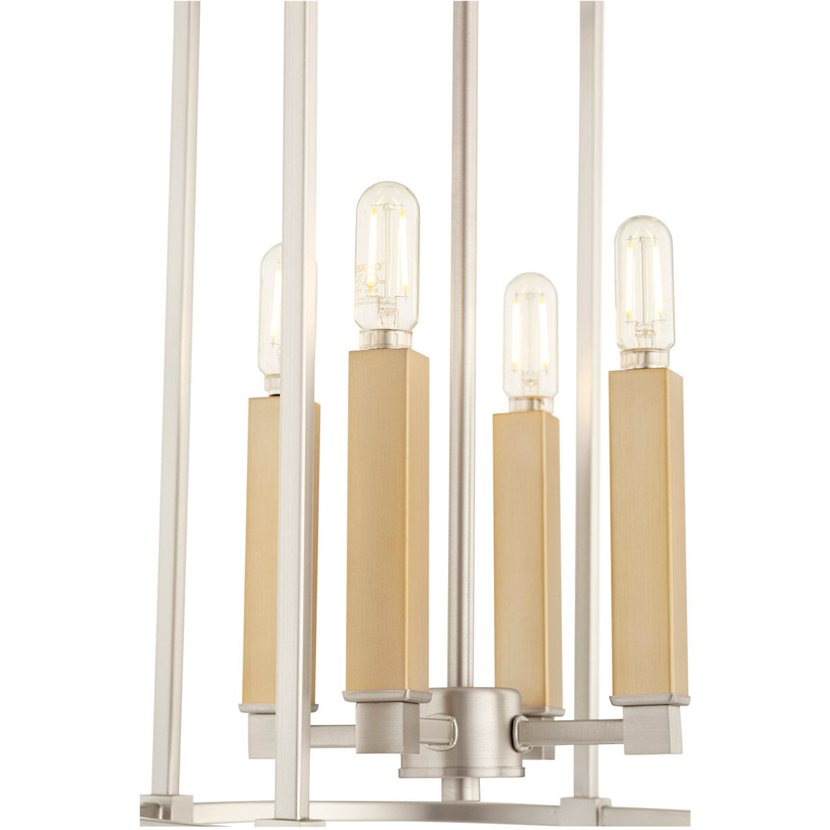 Olympus 4 Light 12 inch Satin Nickel Entry Ceiling Light