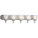 Verity 5 Light 36 inch Brushed Nickel Bath Vanity Wall Light