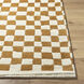 Damier 144 X 108 inch Light Sage / Medium Gray Handmade Rug in 9 x 12