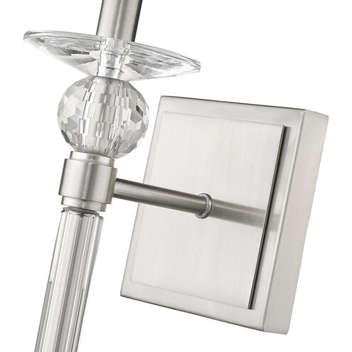 Ava 1 Light 5.5 inch Brushed Nickel Wall Sconce Wall Light