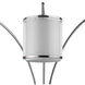 Lux 80 inch 60.00 watt Brushed Nickel Tree Lamp Portable Light