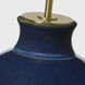 TOB by Thomas O'Brien Nova 27.63 inch 75 watt Mix Blue Brown Table Lamp Portable Light
