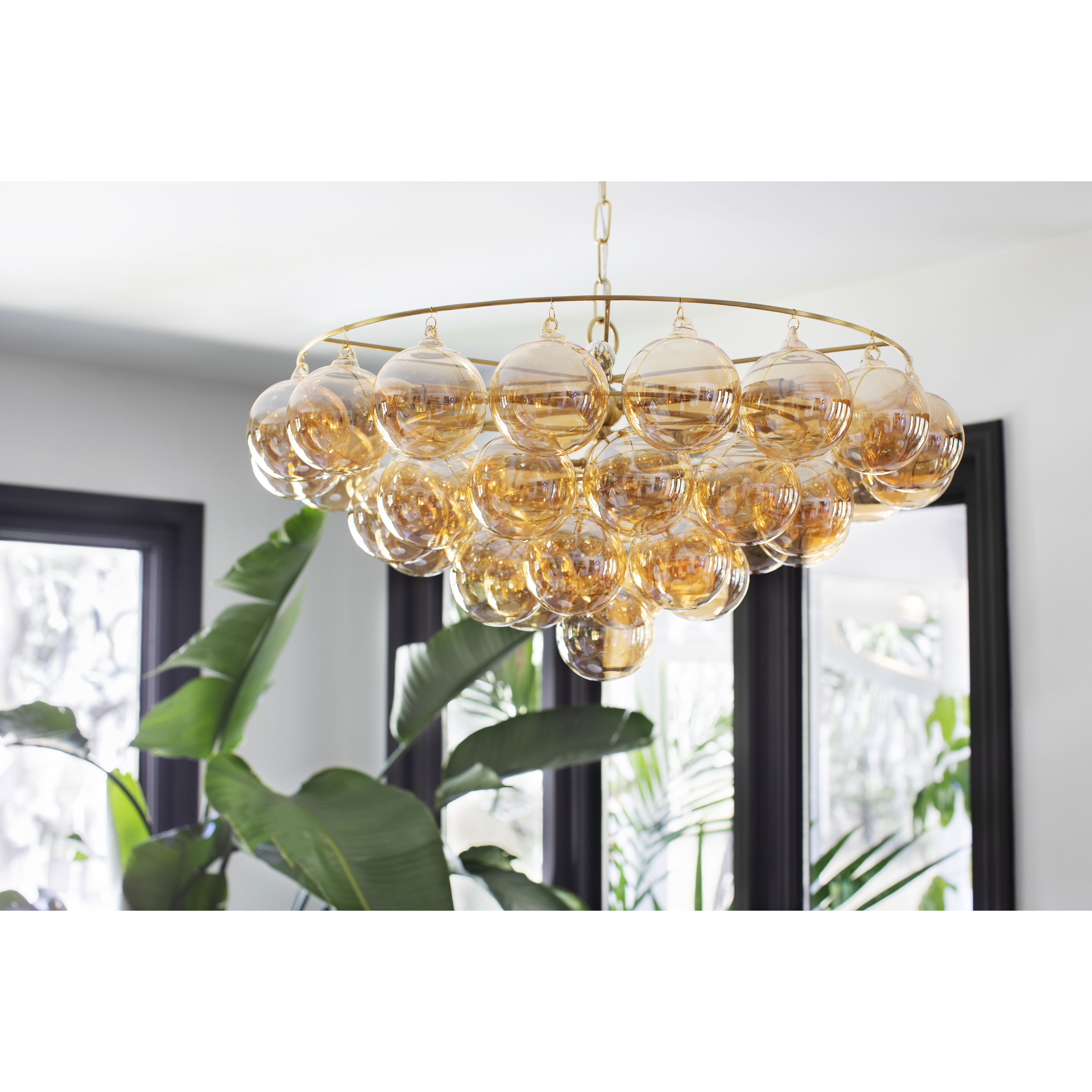 Mimi 9 Light 32 inch Aged Brass Chandelier Ceiling Light