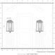 Oslo 4 Light 31 inch Bronze with Antique Brass Candles Outdoor Post Top Lantern