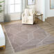 Eclectic Luxe 36 X 24 inch Brown Rug in 2 x 3