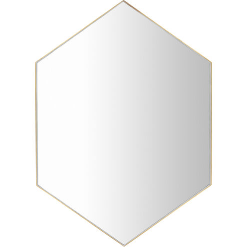 Mclin 42 X 30 inch Gold Mirror, Large