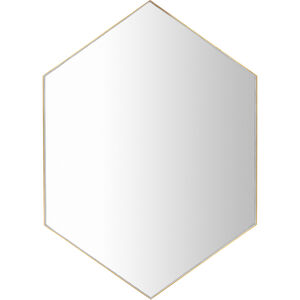 Mclin 42 X 30 inch Gold Mirror, Large