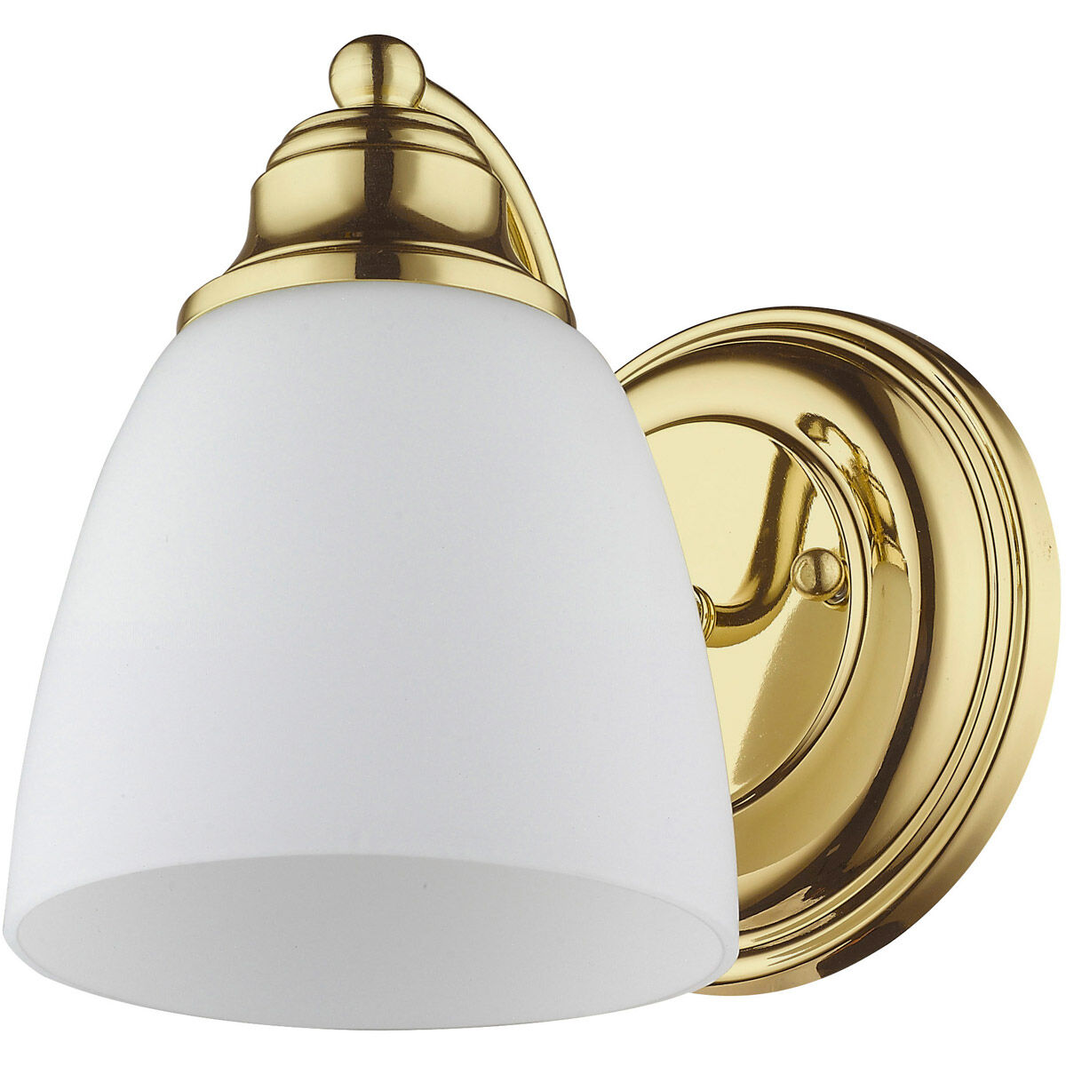Somerville 1 Light 6 inch Polished Brass Wall Sconce Wall Light