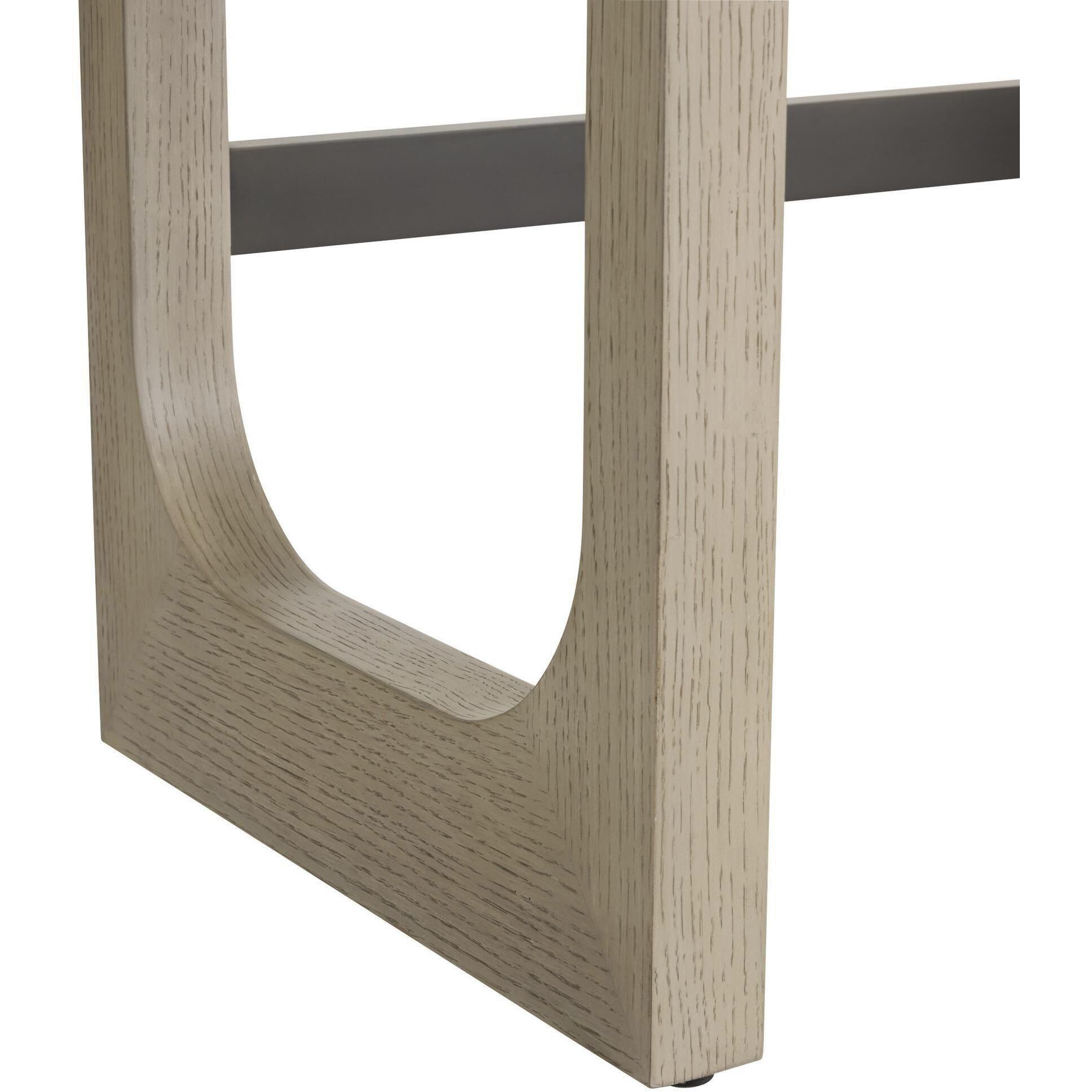 Jermaine Antiqued Amber and Smoke with Bronze Cocktail Cabinet