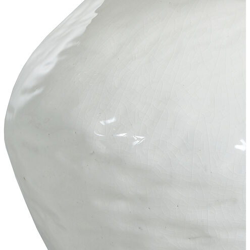 Osborn 26.5 inch Textured White / Antique Brass Table Lamp Portable Light