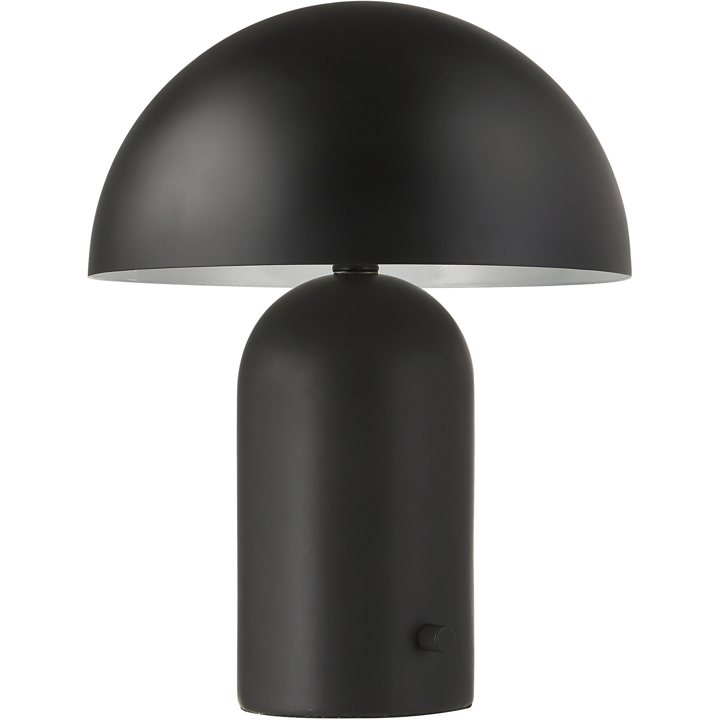 Sombra 16 inch 60.00 watt Matte Black With Clear Matte Protection Coating Table Lamp Portable Light