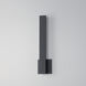 Alumilux Line 5CCT LED 4.5 inch Black Outdoor Wall Mount
