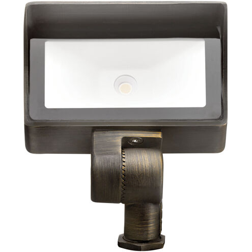 LED Integrated Wash Centennial Brass Landscape 12V LED Wall Wash