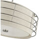 Blanchard 5 Light 23 inch Brushed Nickel Pendant Chandelier Ceiling Light